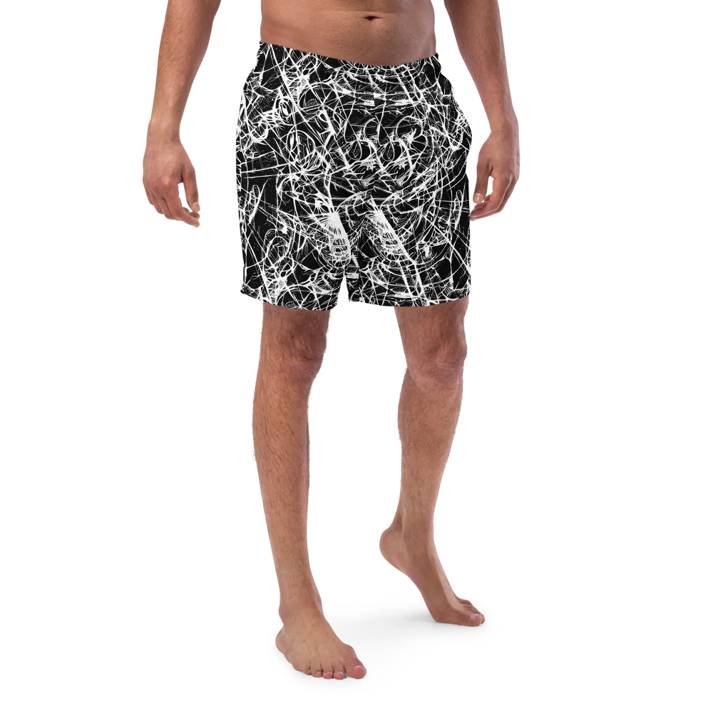 Ink Nervure on Swim Trunks — Front