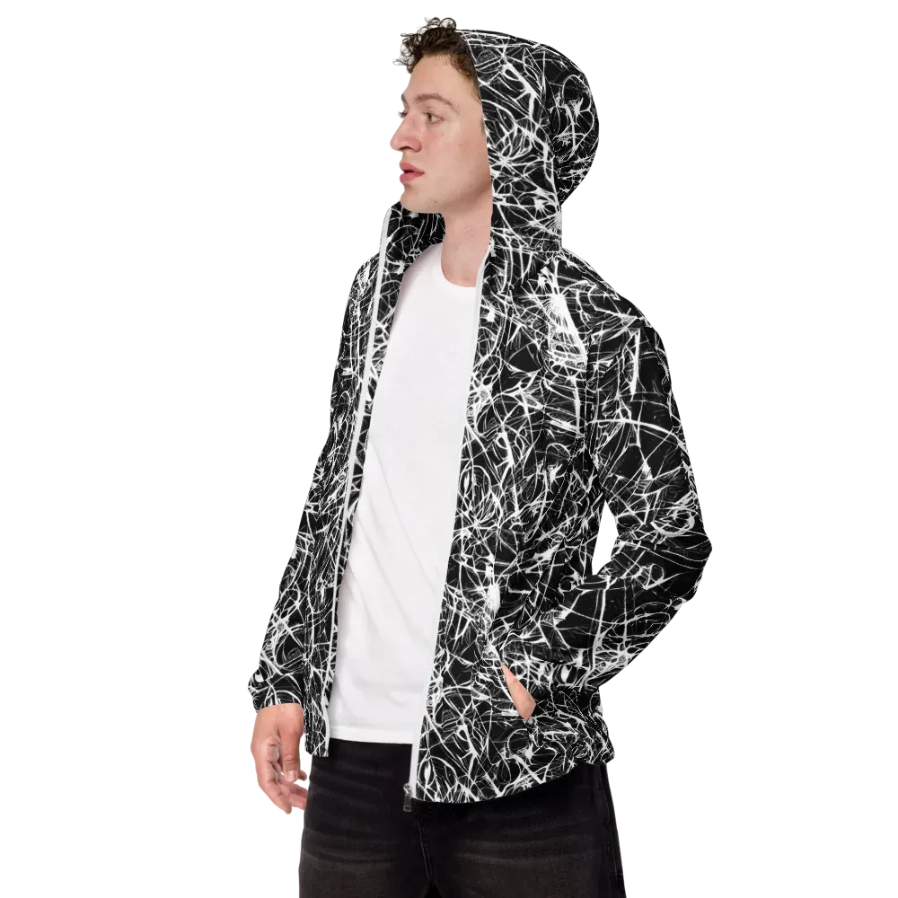 Ink Nervure on Men's Windbreaker — Left Front