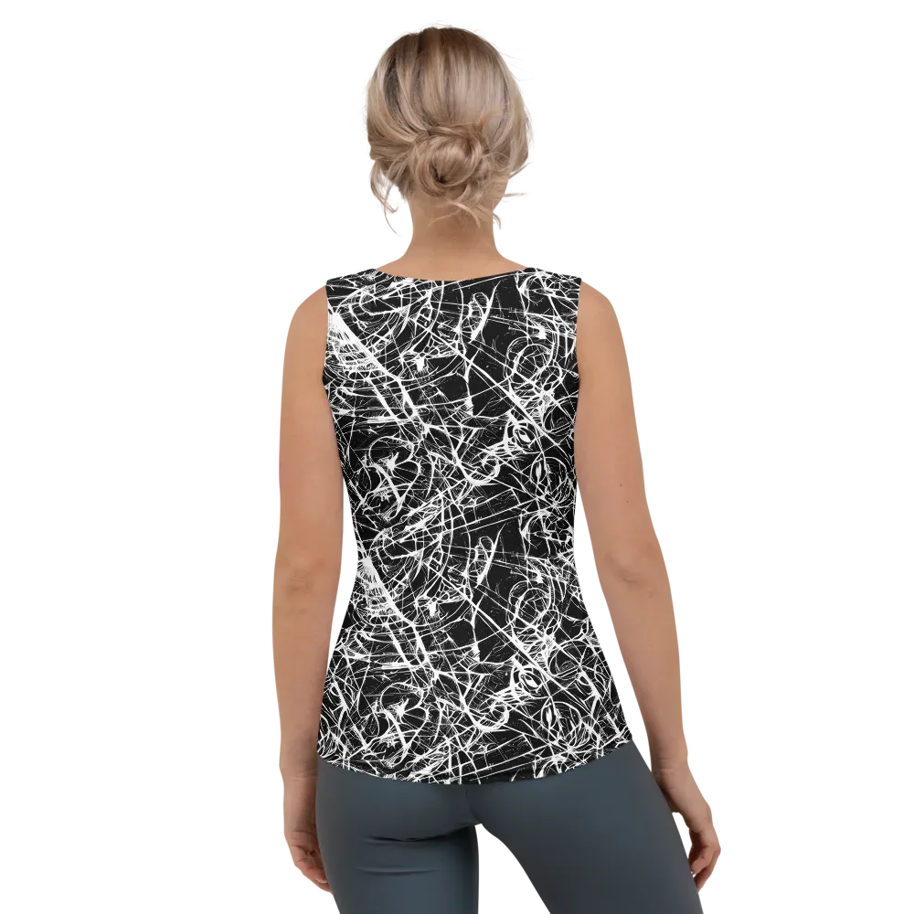 Ink Nervure on Women's Tank Top — Back