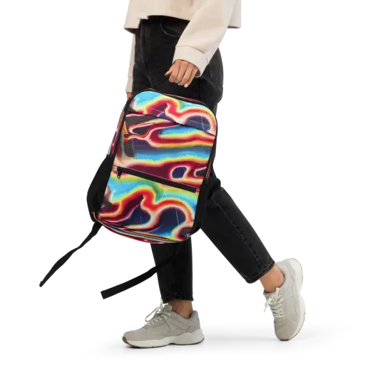 Afterdark Rainbow on a Utility Backpack