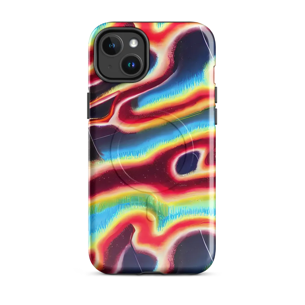 Afterdark Rainbow on MagSafe Tough Case for iPhone® — Front