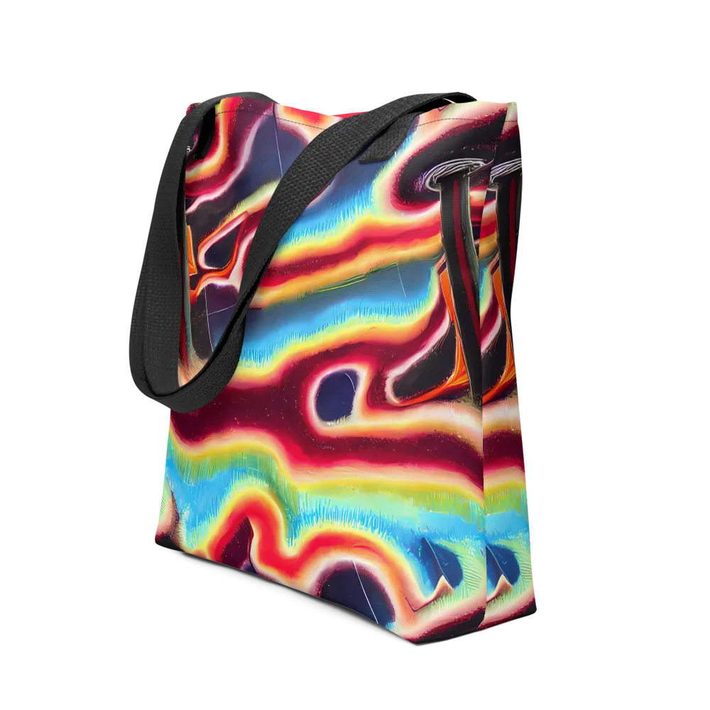 Afterdark Rainbow on Tote Bag — Front