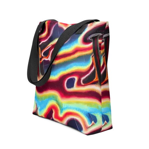 Afterdark Rainbow on a Tote Bag