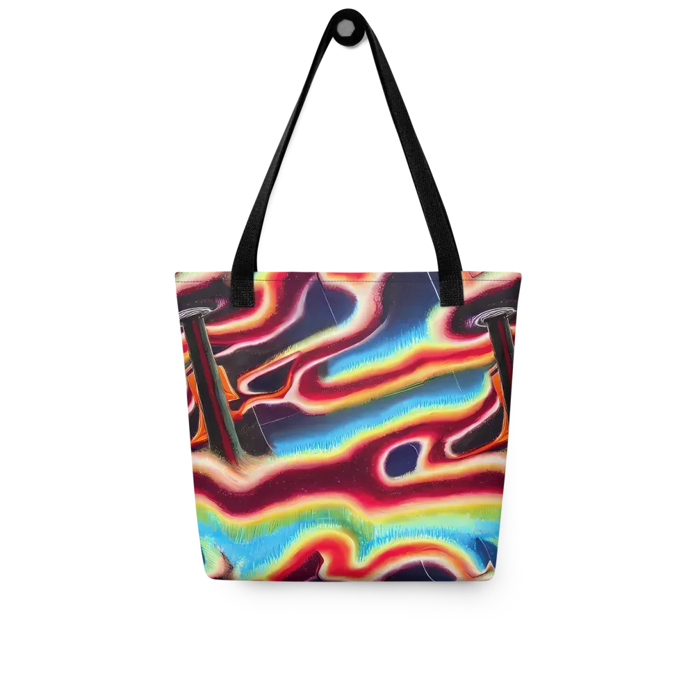 Afterdark Rainbow on Tote Bag — Front