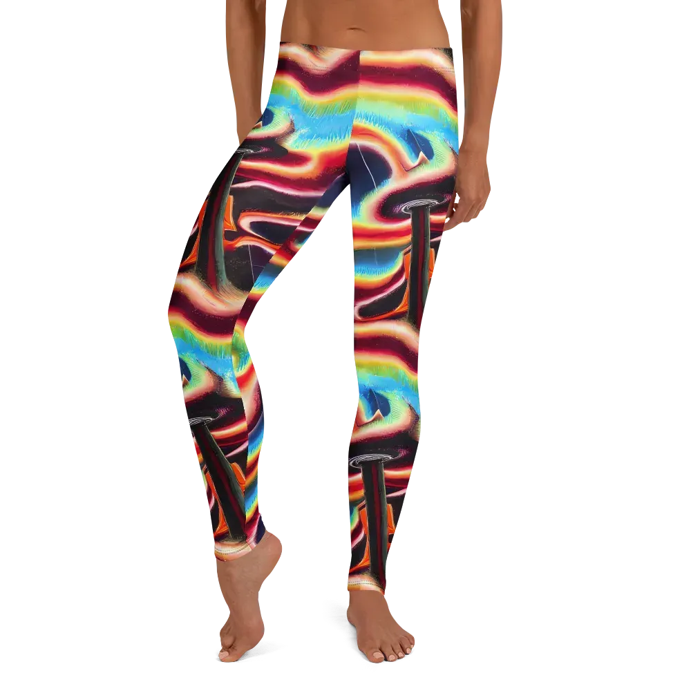 Afterdark Rainbow on Leggings — Front