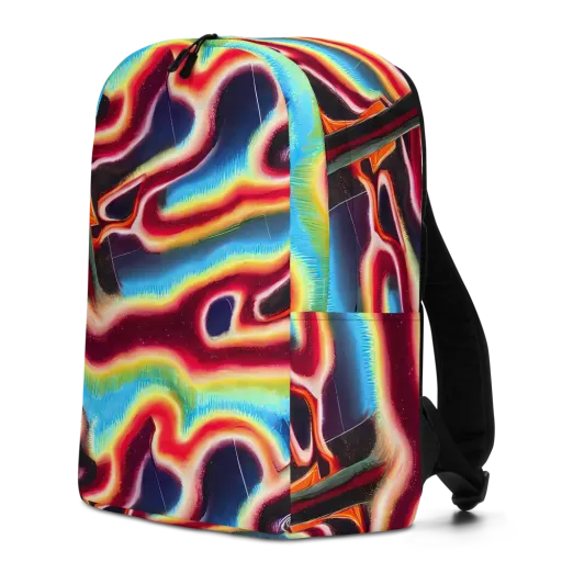 Afterdark Rainbow on a Minimalist Backpack