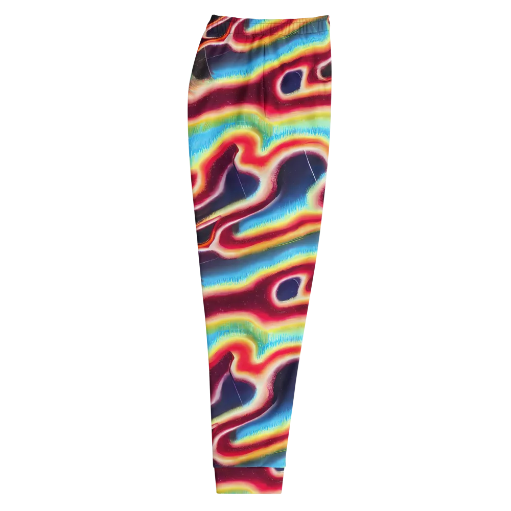 Afterdark Rainbow on Men's Joggers — Right