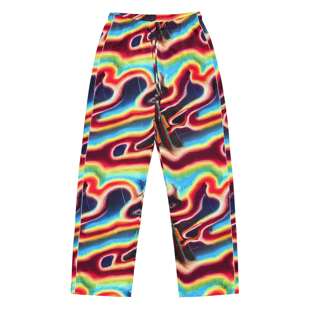 Afterdark Rainbow on Women's Pajama Pants — Front