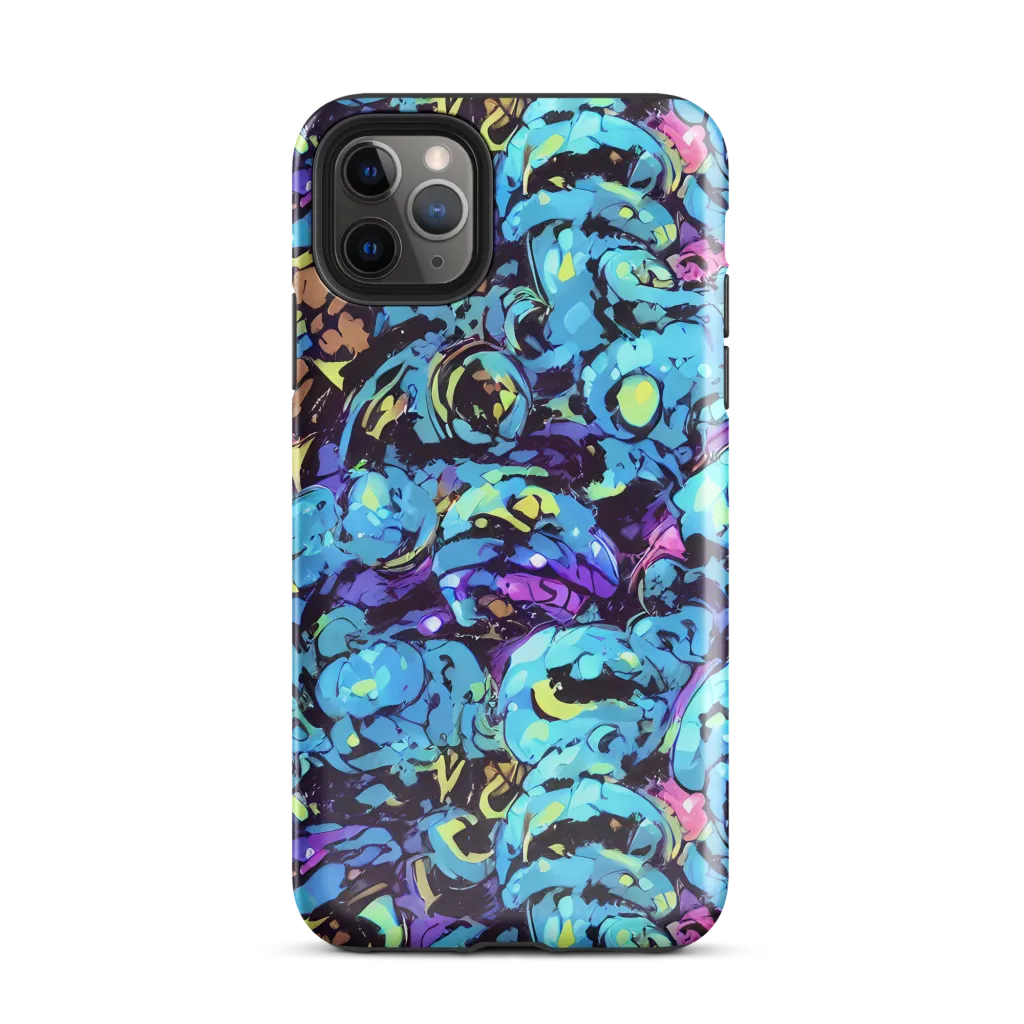 Voltage Bouquet on Tough Case for iPhone® — Front