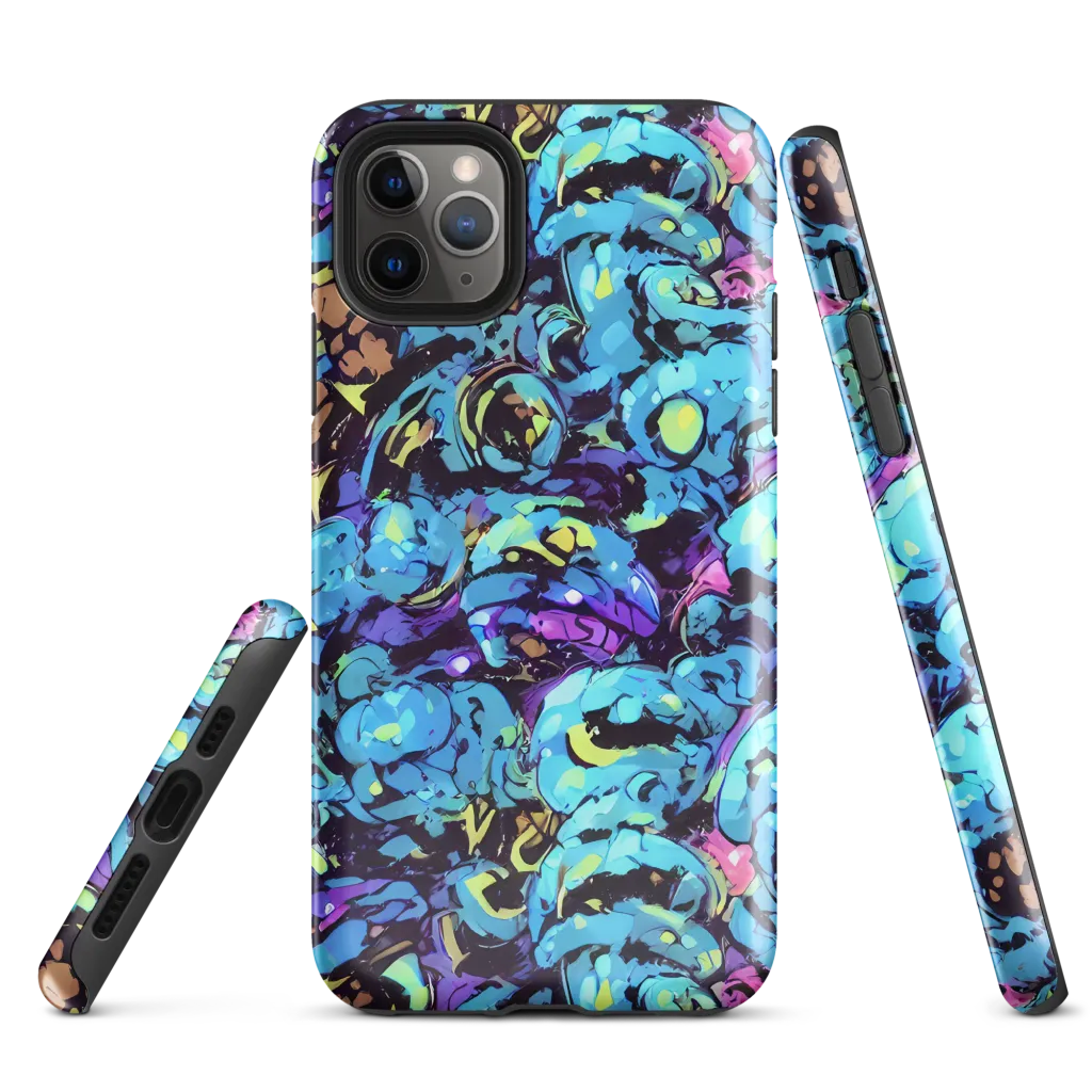Voltage Bouquet on Tough Case for iPhone® — Front