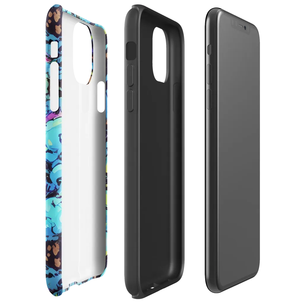 Voltage Bouquet on Tough Case for iPhone® — Right