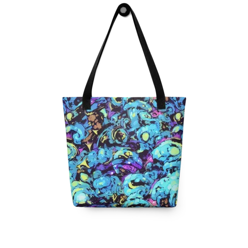 Voltage Bouquet on a Tote Bag