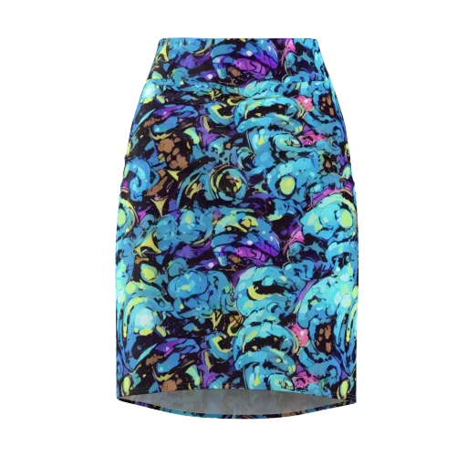 Voltage Bouquet on a Pencil Skirt