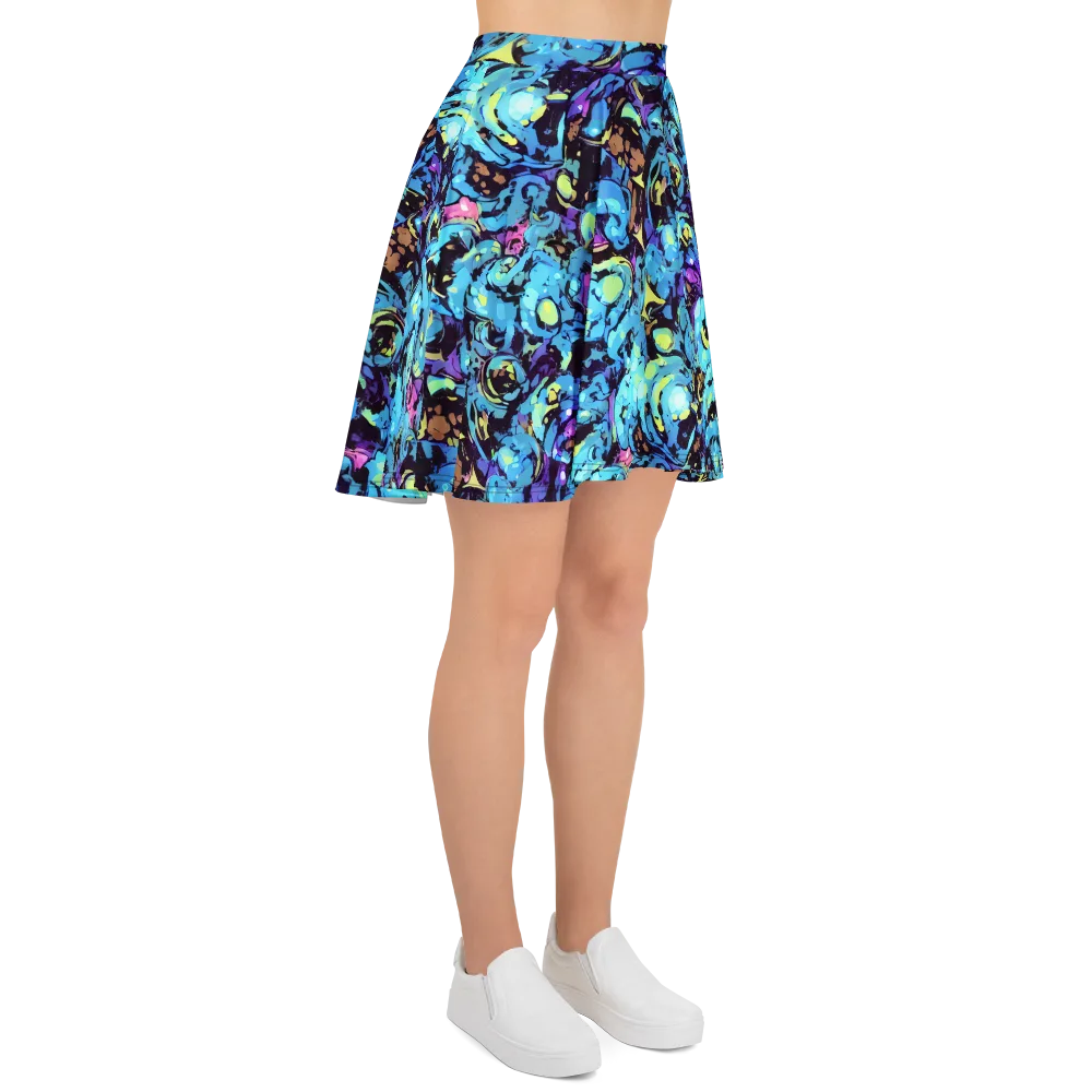 Voltage Bouquet on Skater Skirt — Right