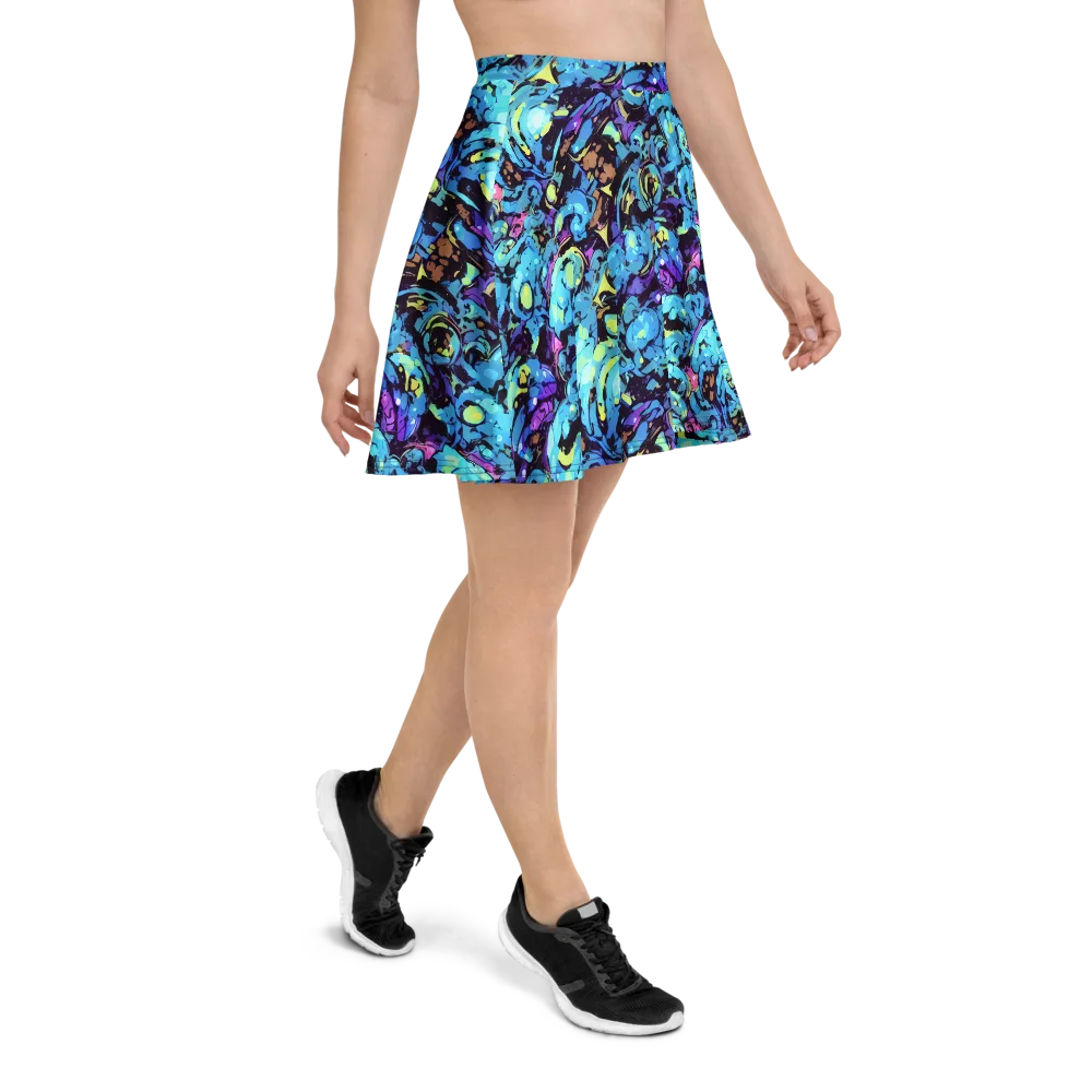 Voltage Bouquet on Skater Skirt — Right