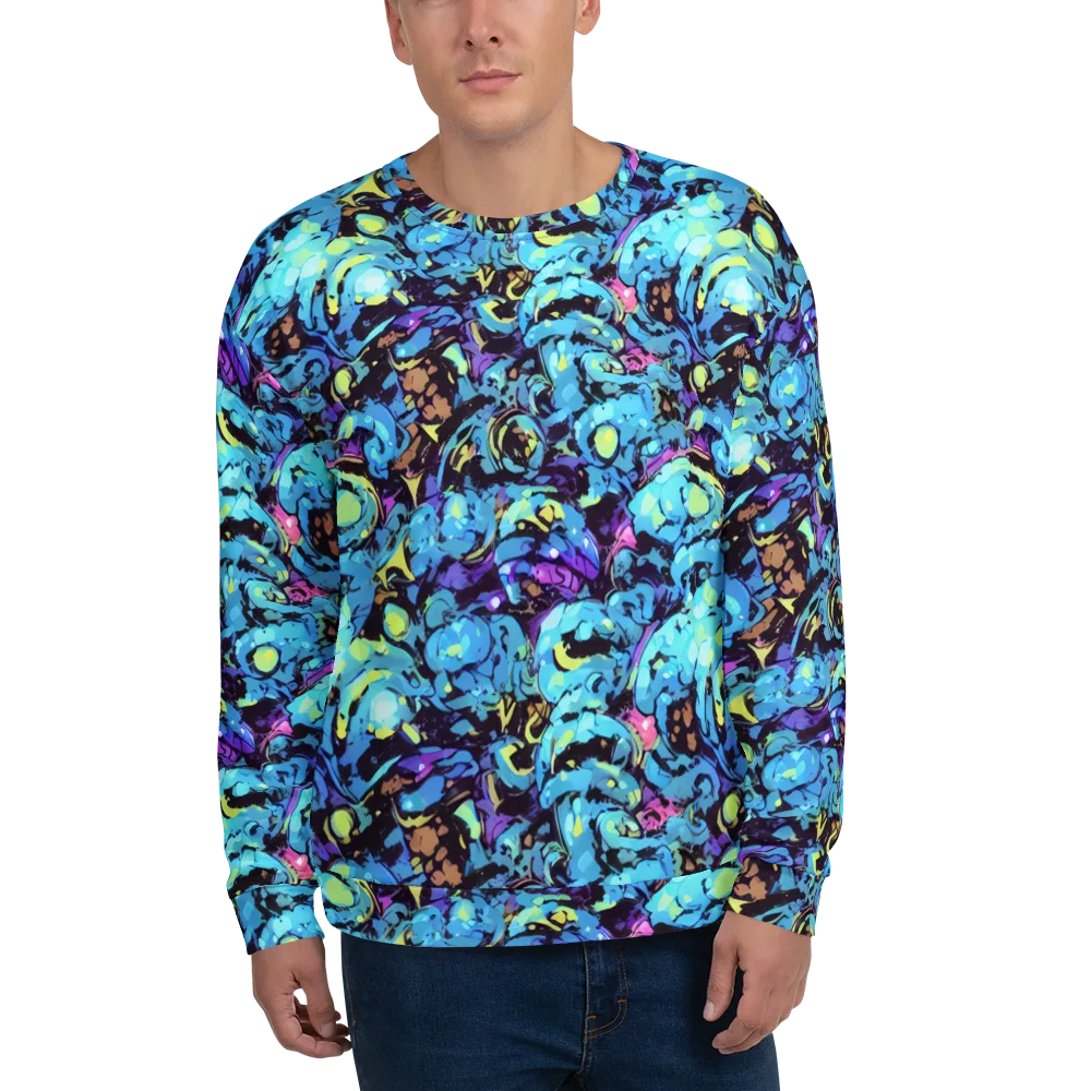 Voltage Bouquet on Sweatshirt — Front