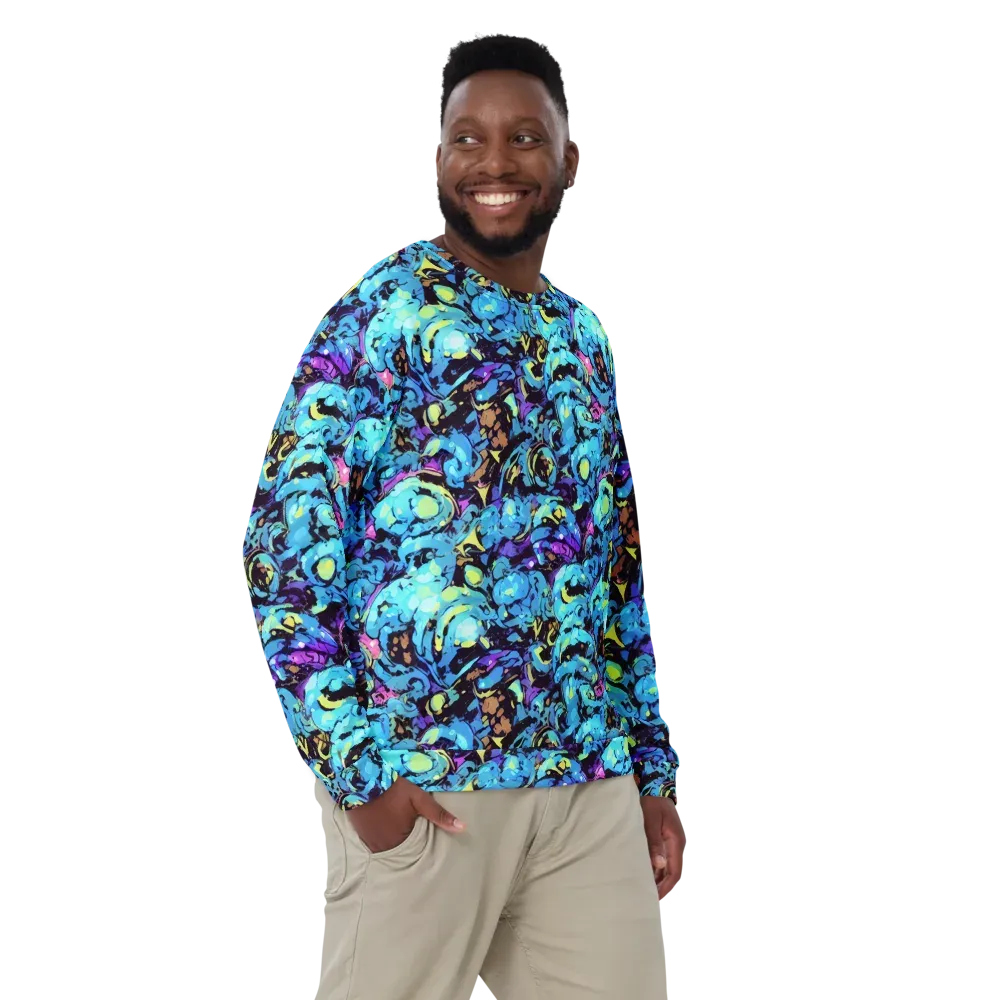 Voltage Bouquet on Sweatshirt — Front