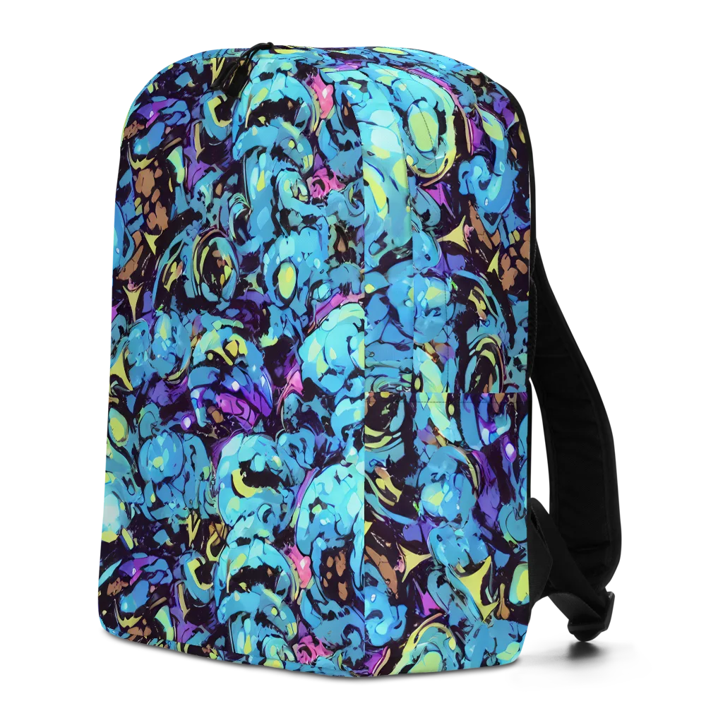 Voltage Bouquet on Minimalist Backpack — Left
