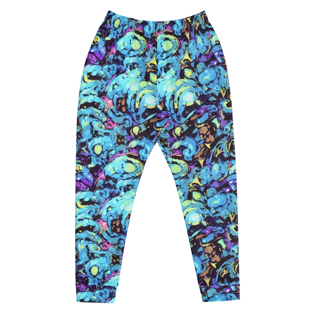 Voltage Bouquet on Men's Joggers — Front