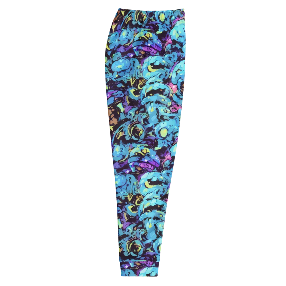 Voltage Bouquet on Men's Joggers — Right