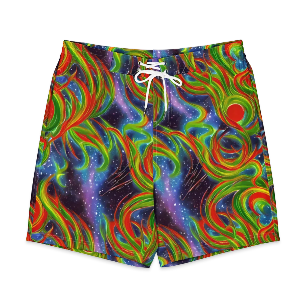 Nova Garden on Men's Board Shorts — Front