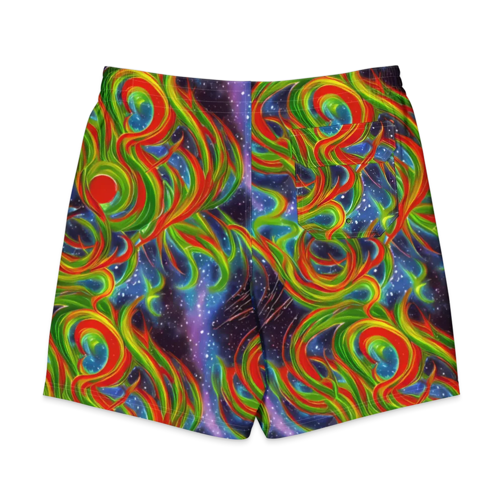 Nova Garden on Men's Board Shorts — Back