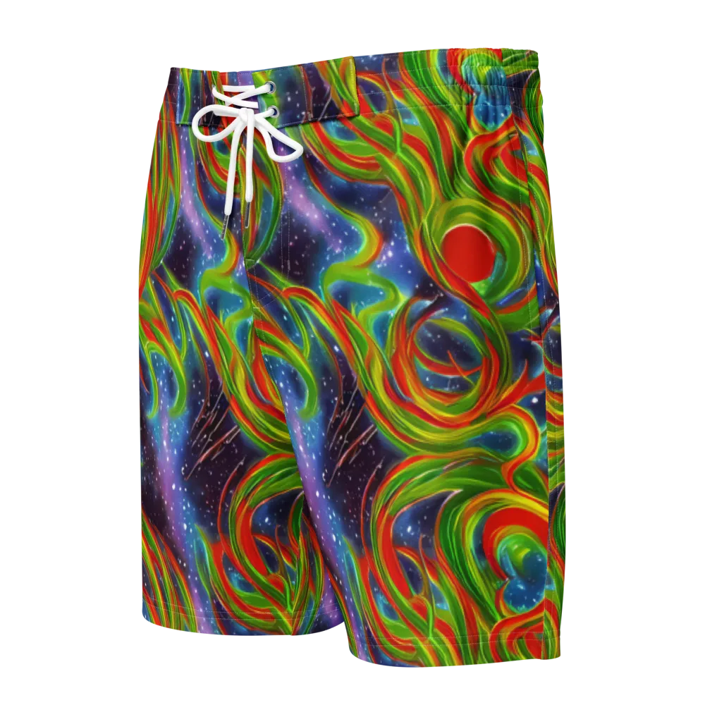 Nova Garden on Men's Board Shorts — Front