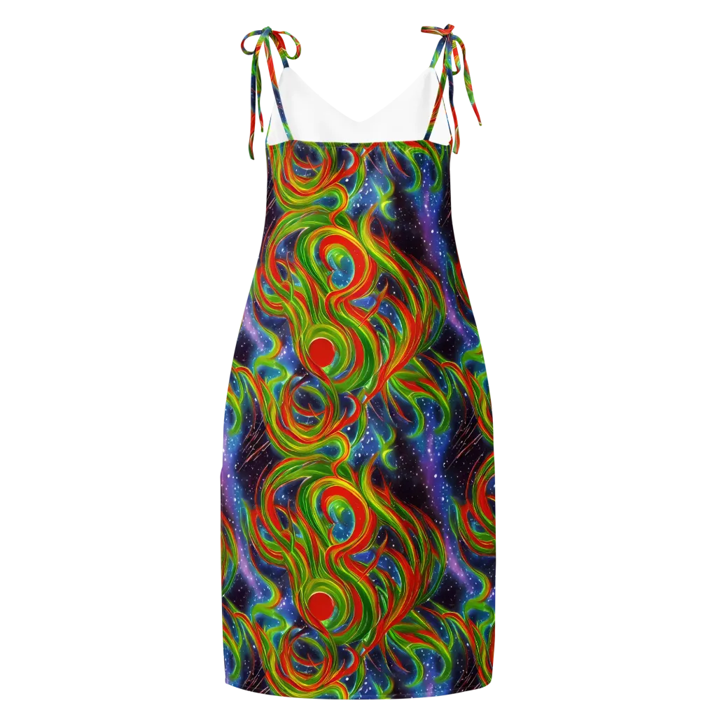 Nova Garden on Slip Dress — Back