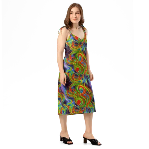 Nova Garden on a Slip Dress