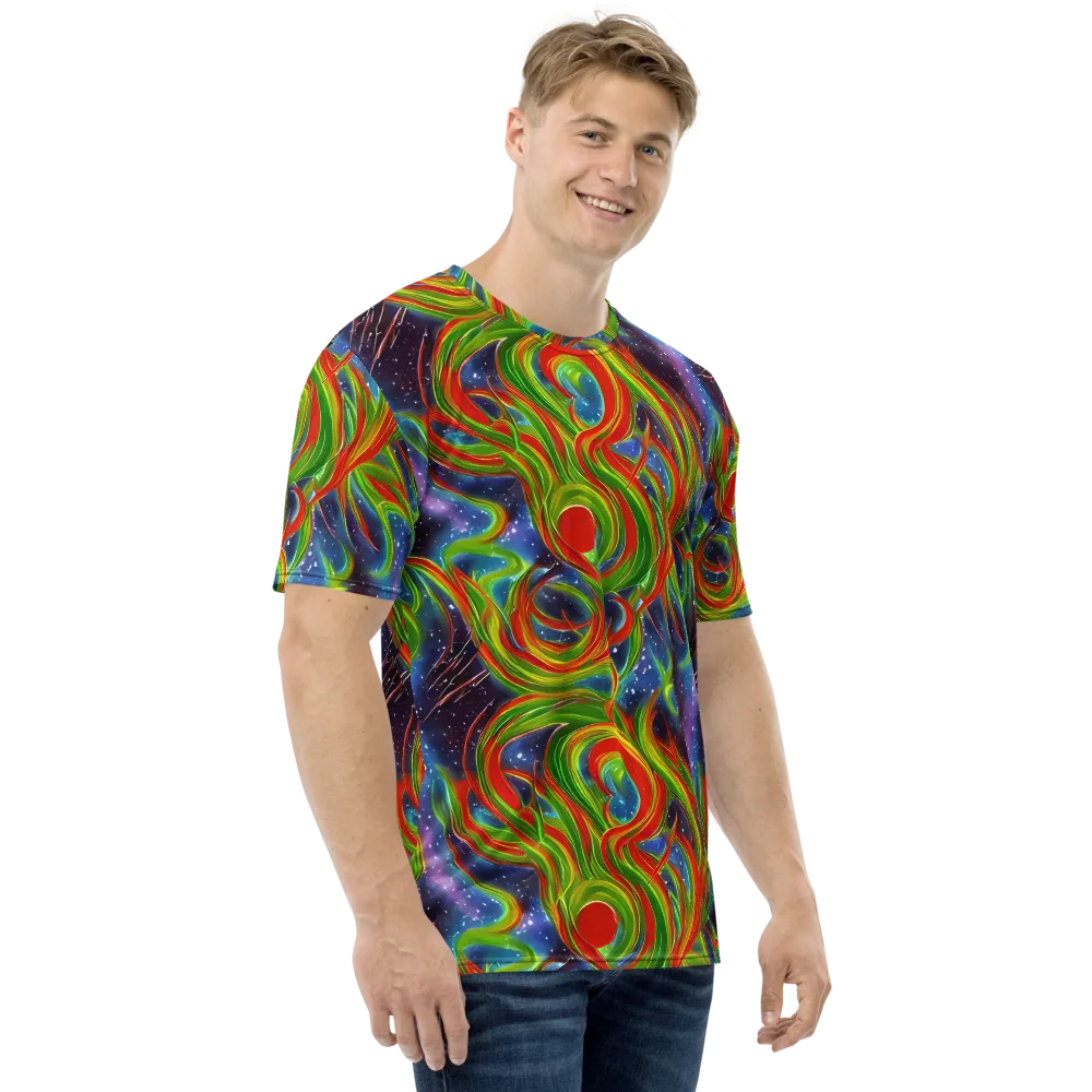 Nova Garden on Men's Crew Neck T-Shirt — Right