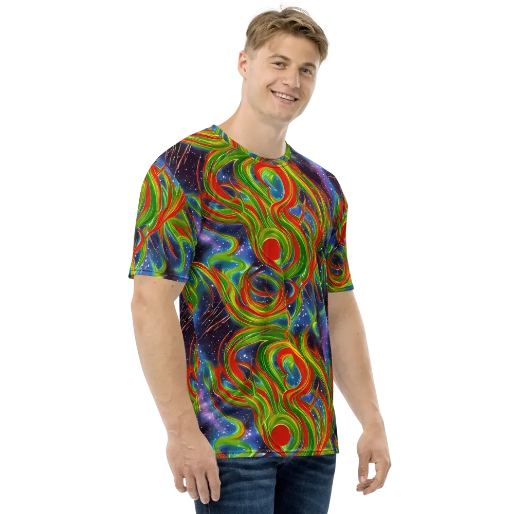 Nova Garden on Men's Crew Neck T-Shirt — Right