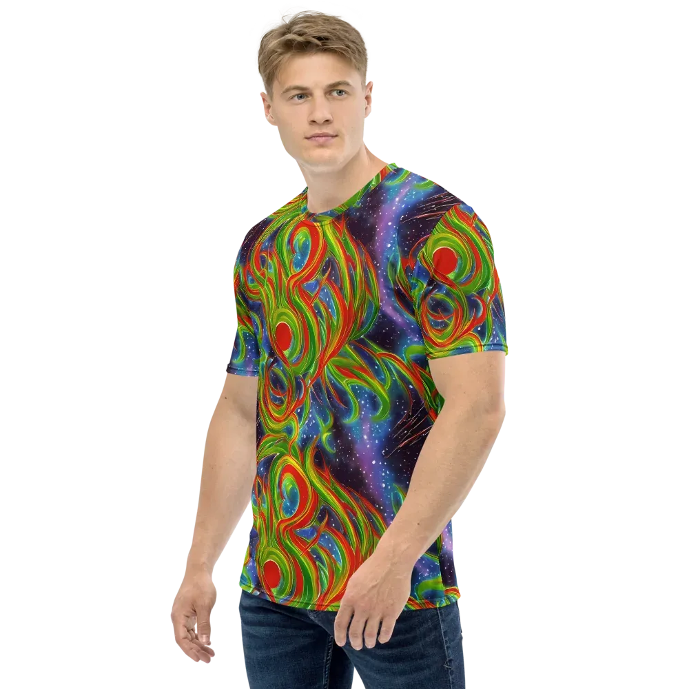 Nova Garden on Men's Crew Neck T-Shirt — Left