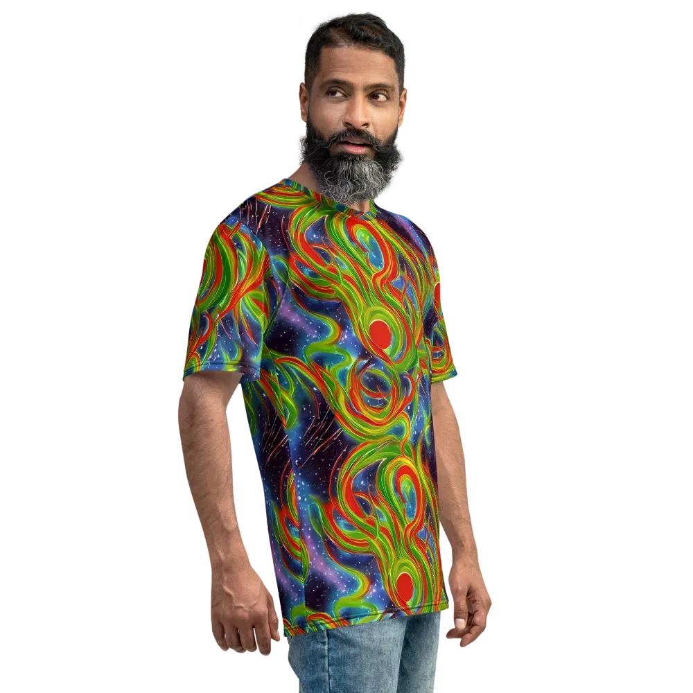 Nova Garden on Men's Crew Neck T-Shirt — Right