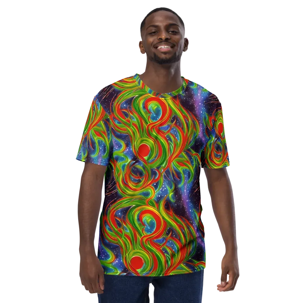 Nova Garden on Men's Crew Neck T-Shirt — Front