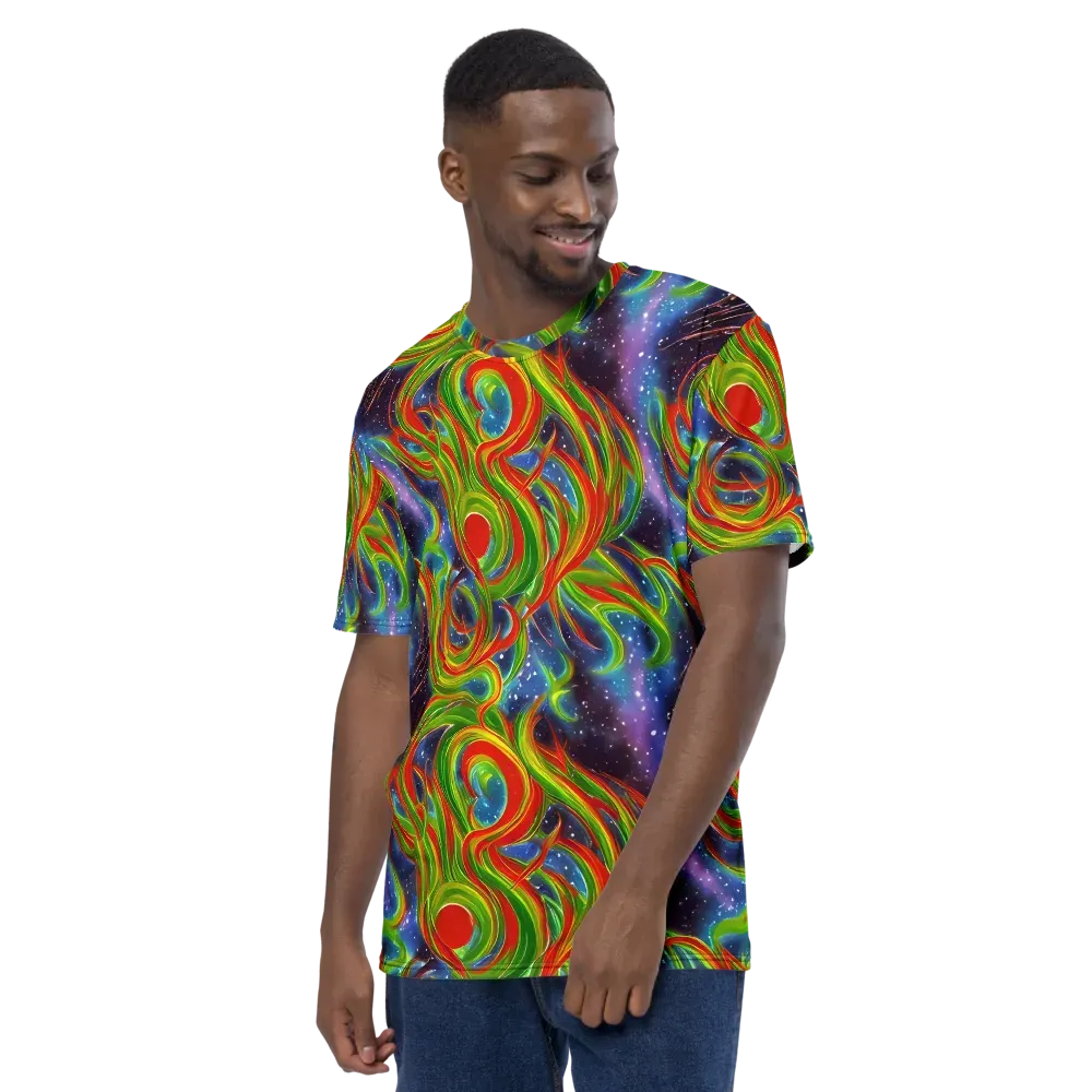 Nova Garden on Men's Crew Neck T-Shirt — Left