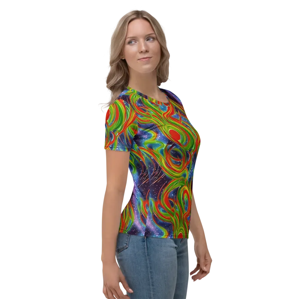 Nova Garden on Women's Crew Neck T-Shirt — Right