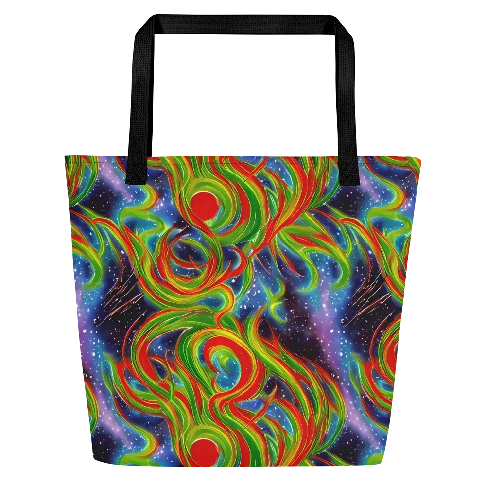Nova Garden on Large Tote Bag W/ Pocket — Front