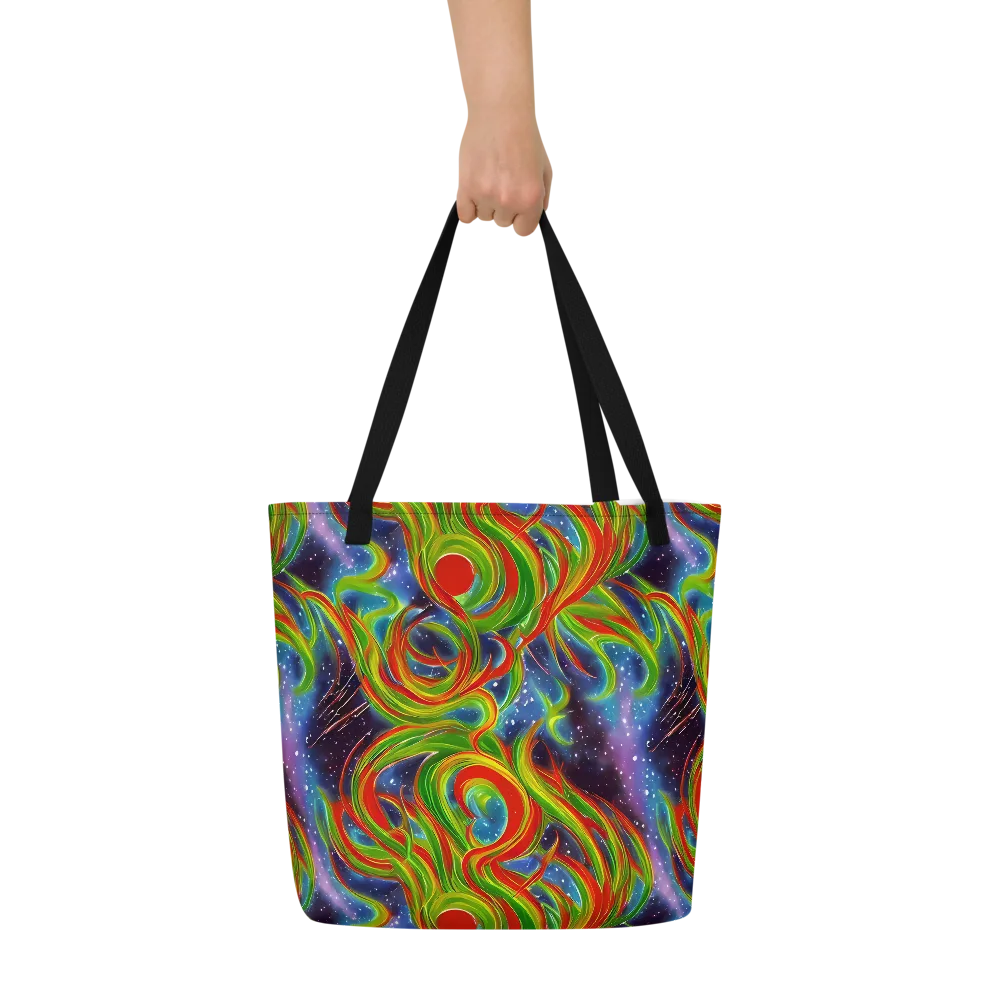 Nova Garden on Large Tote Bag W/ Pocket — Front