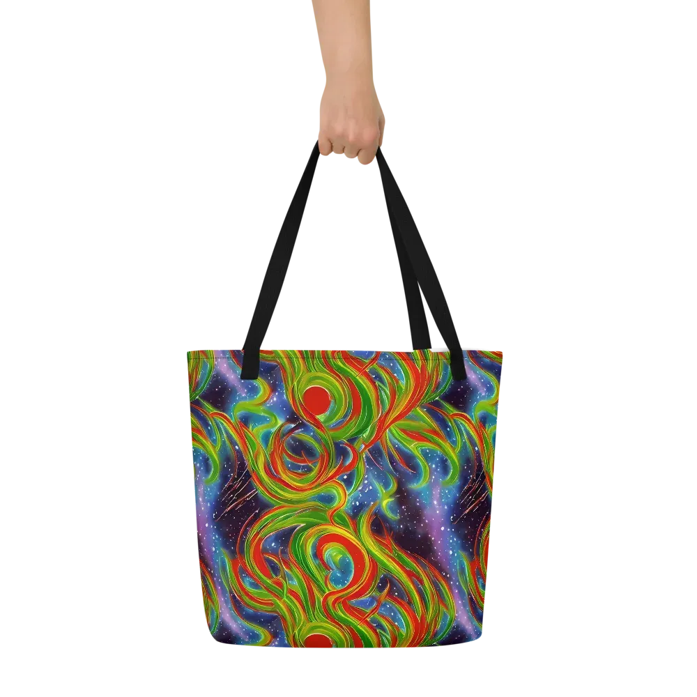 Nova Garden on Large Tote Bag W/ Pocket — Front