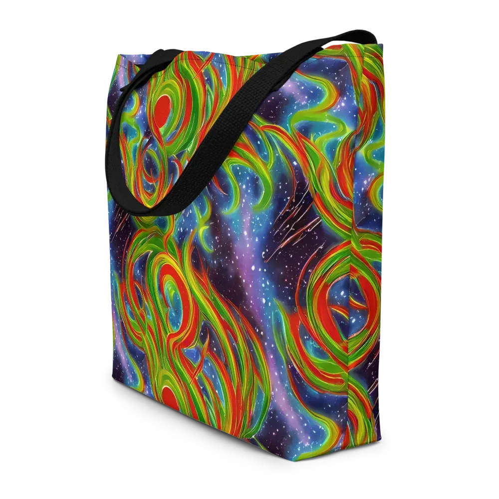 Nova Garden on Large Tote Bag W/ Pocket — Front