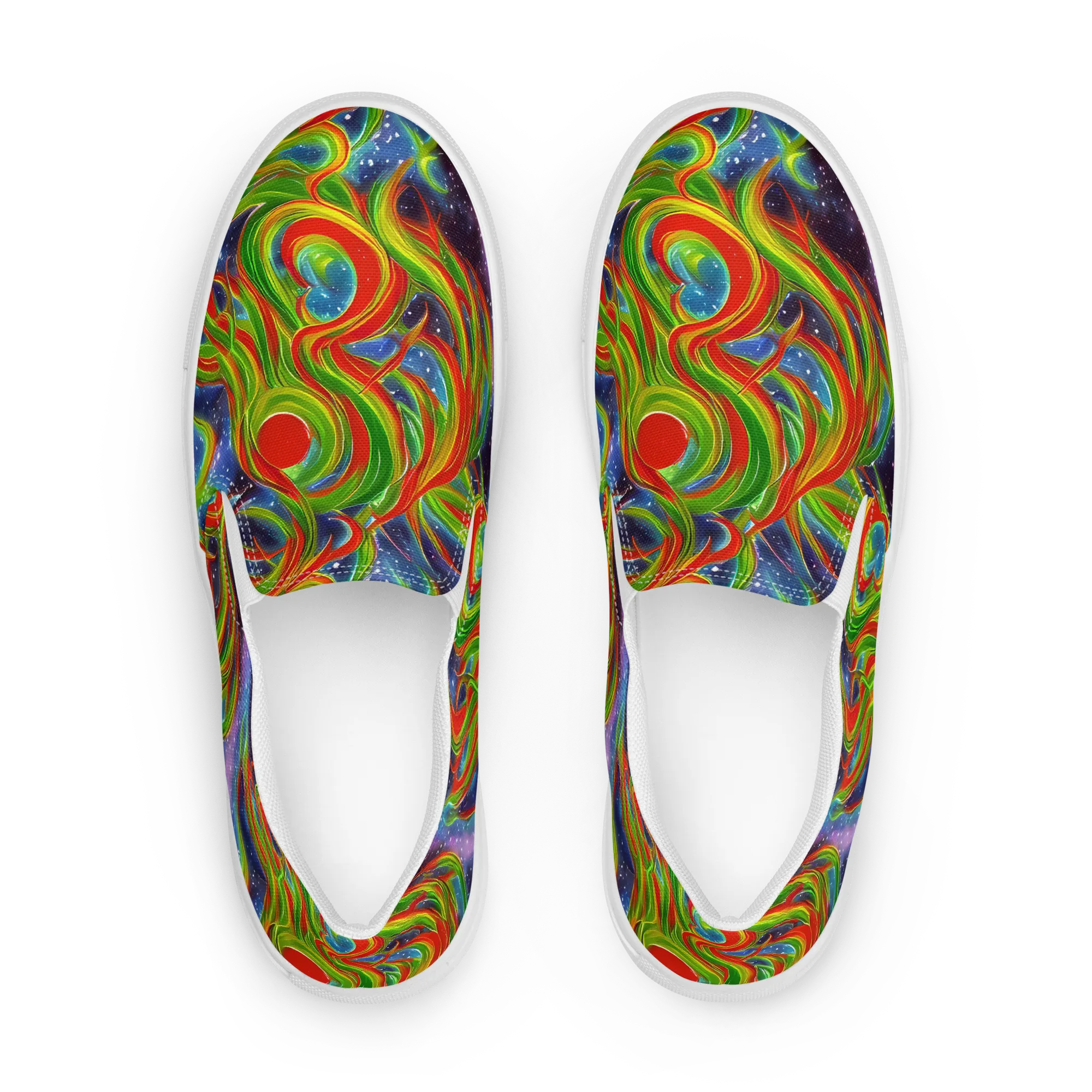 Nova Garden on Women's Slip-On Canvas Shoes — Front