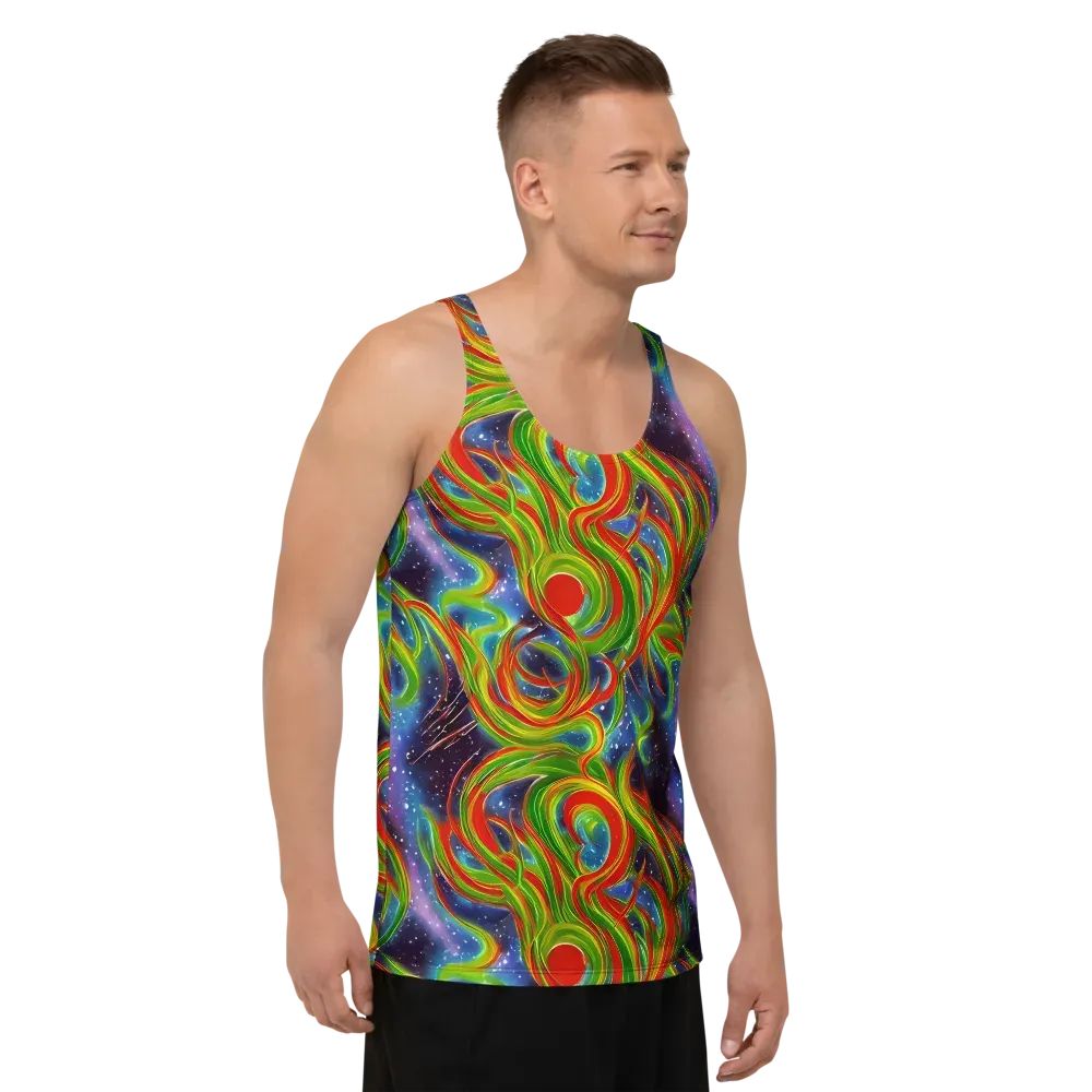 Nova Garden on Men's Tank Top — Right Front