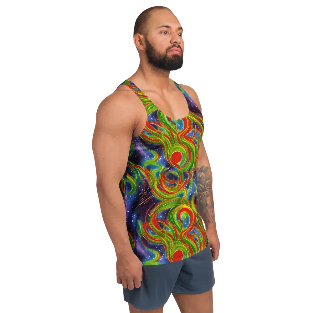 Nova Garden on Men's Tank Top — Right Front