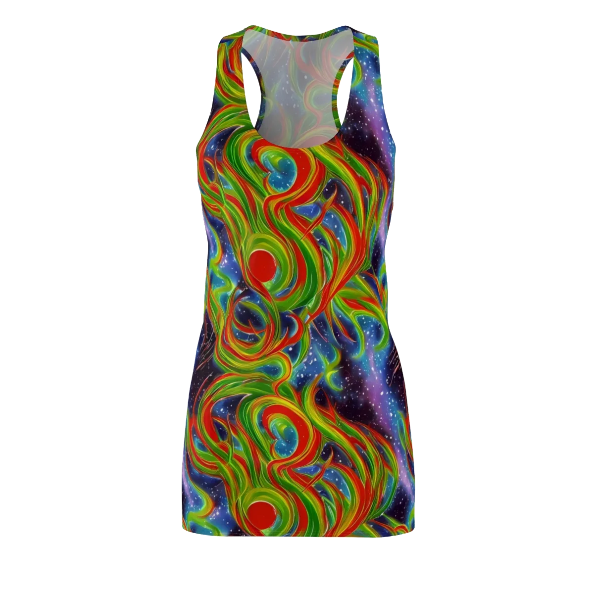 Nova Garden on Racerback Dress — Front