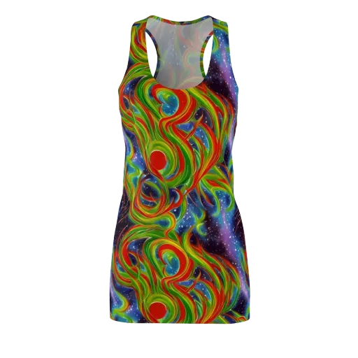 Nova Garden on a Racerback Dress