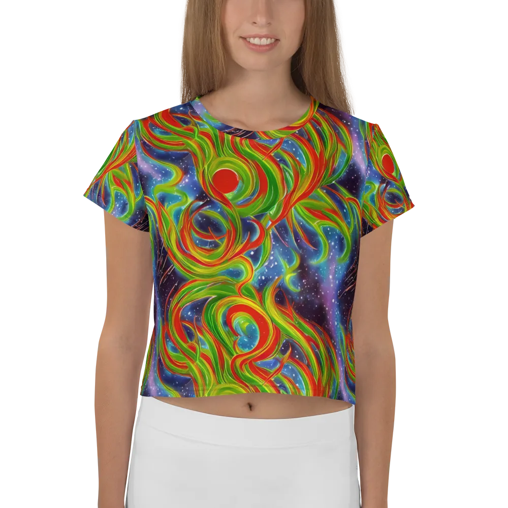 Nova Garden on Crop Tee — Front