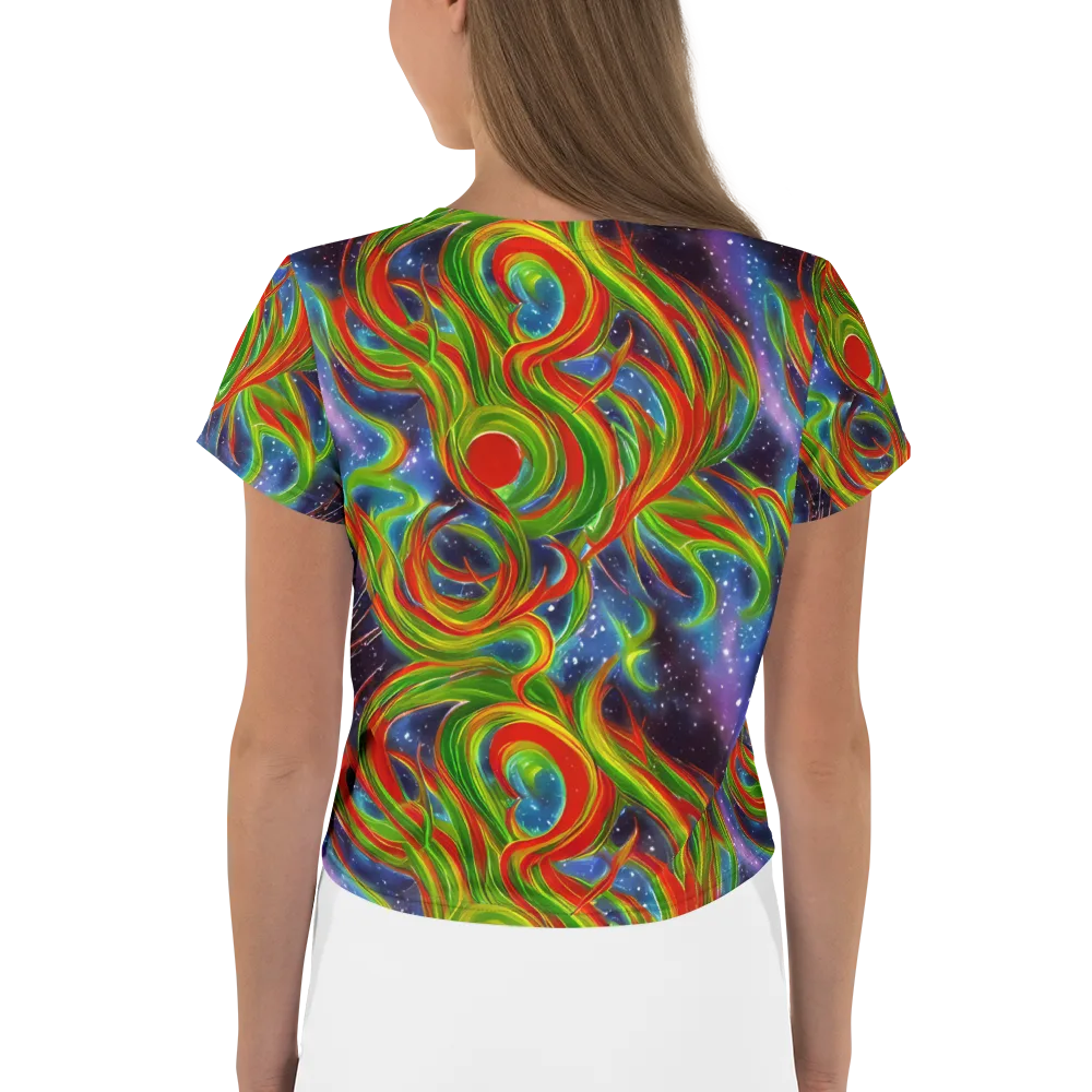 Nova Garden on Crop Tee — Back