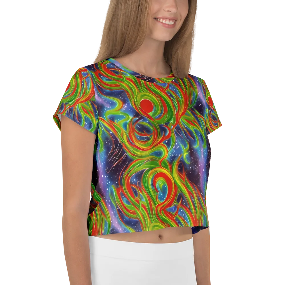 Nova Garden on Crop Tee — Right