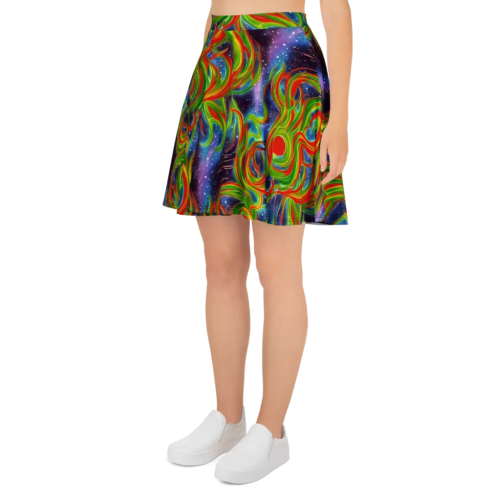 Nova Garden on Skater Skirt — Left
