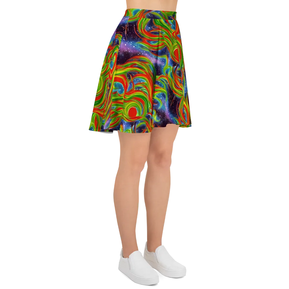 Nova Garden on Skater Skirt — Right